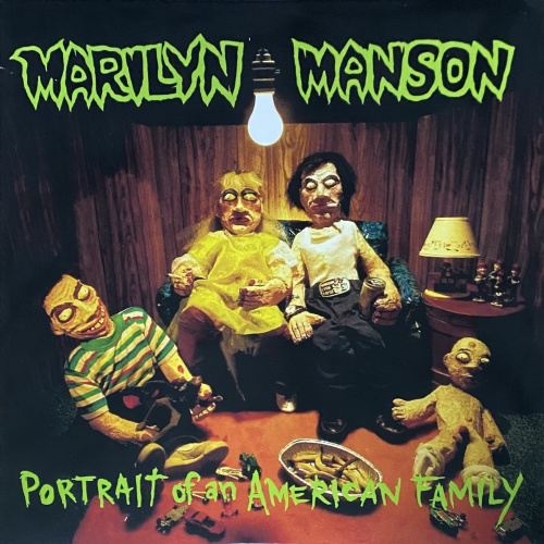 [61313] Marilyn Manson - Portrait Of An American Family (Bundle) (2LP + Cassette | Green)