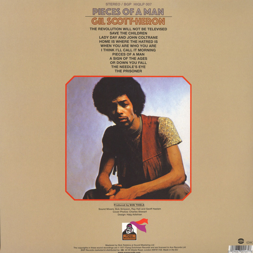 [70940] Gil Scott Heron - Pieces Of A Man (LP)