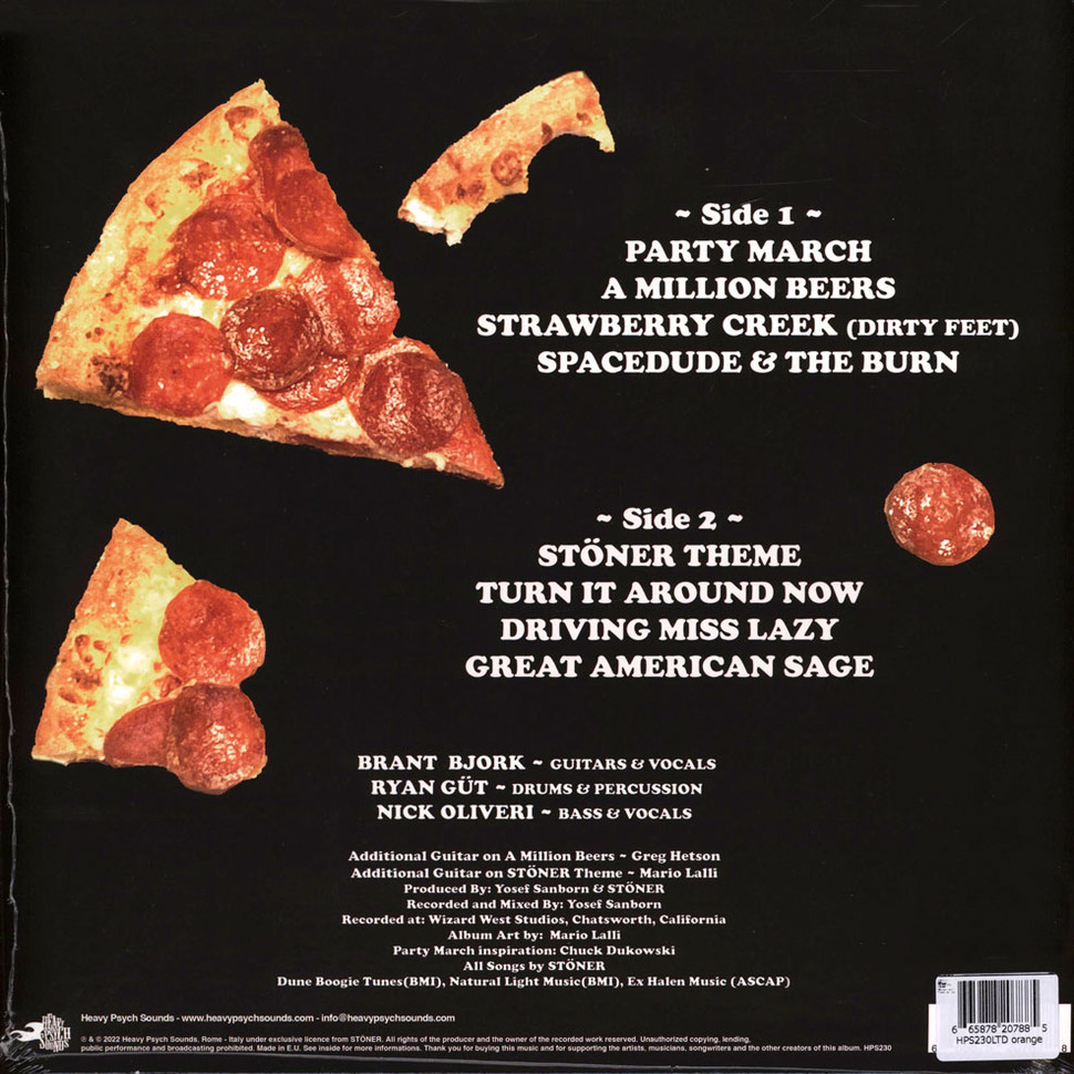 [71848] Stoner - Totally... (LP | Orange)