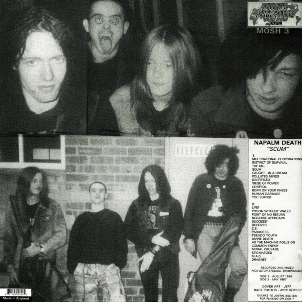[16689] Napalm Death - Scum (LP)