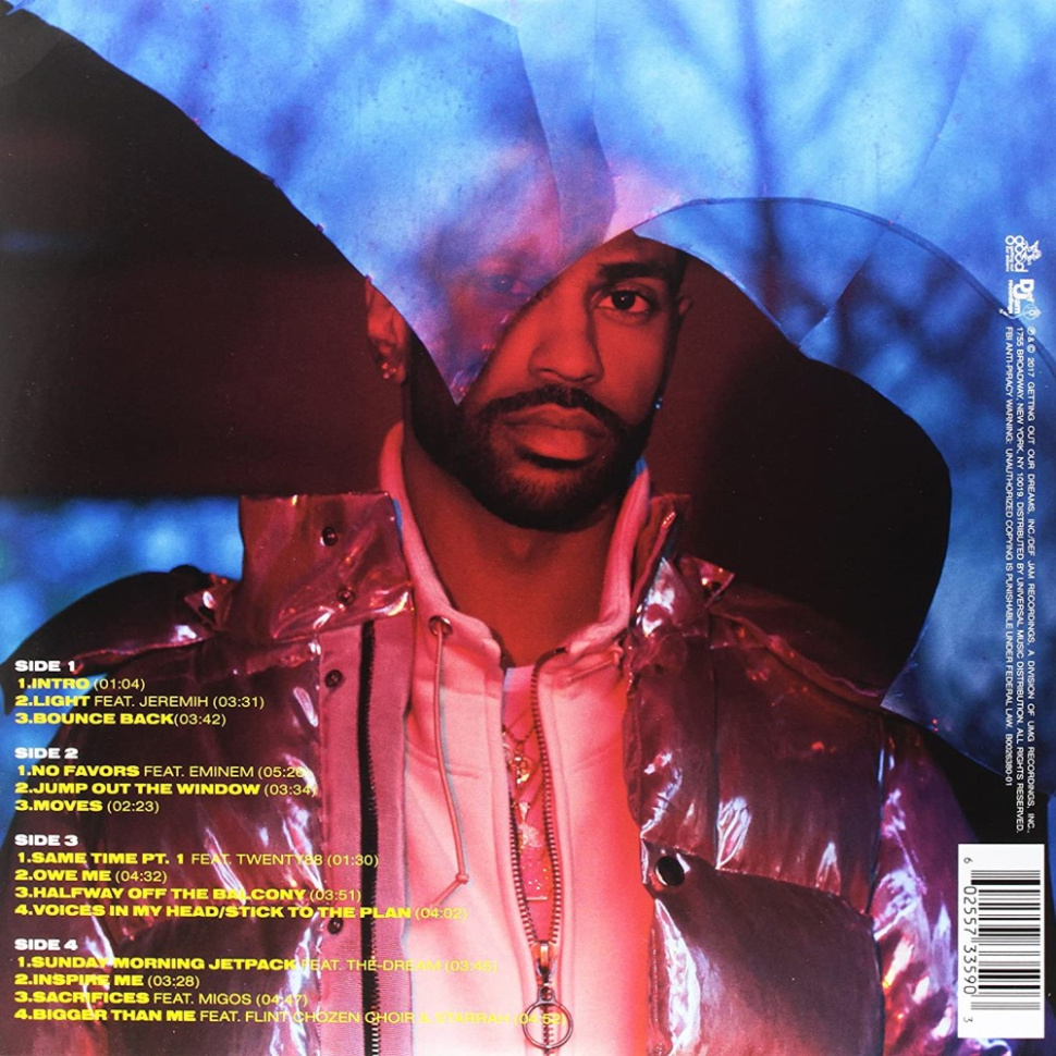 [35963] Big Sean - I Decided (2LP | Blue Translucent)
