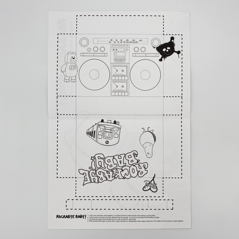 [25506] Rockabye Baby! - Lullaby Renditions Of Beastie Boys (LP | Translucent blue vinyl)