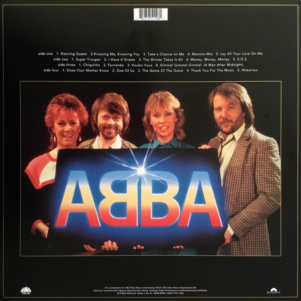 [36984] ABBA - Gold (Greatest Hits) (2LP)