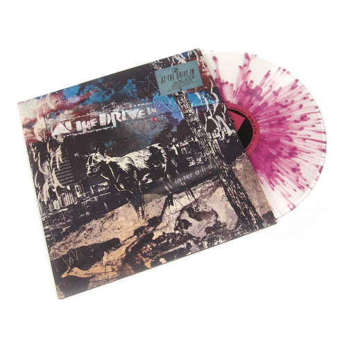 [17044] At The Drive-In - in•ter a•li•a (LP | Clear w/ Grimace Splatter)