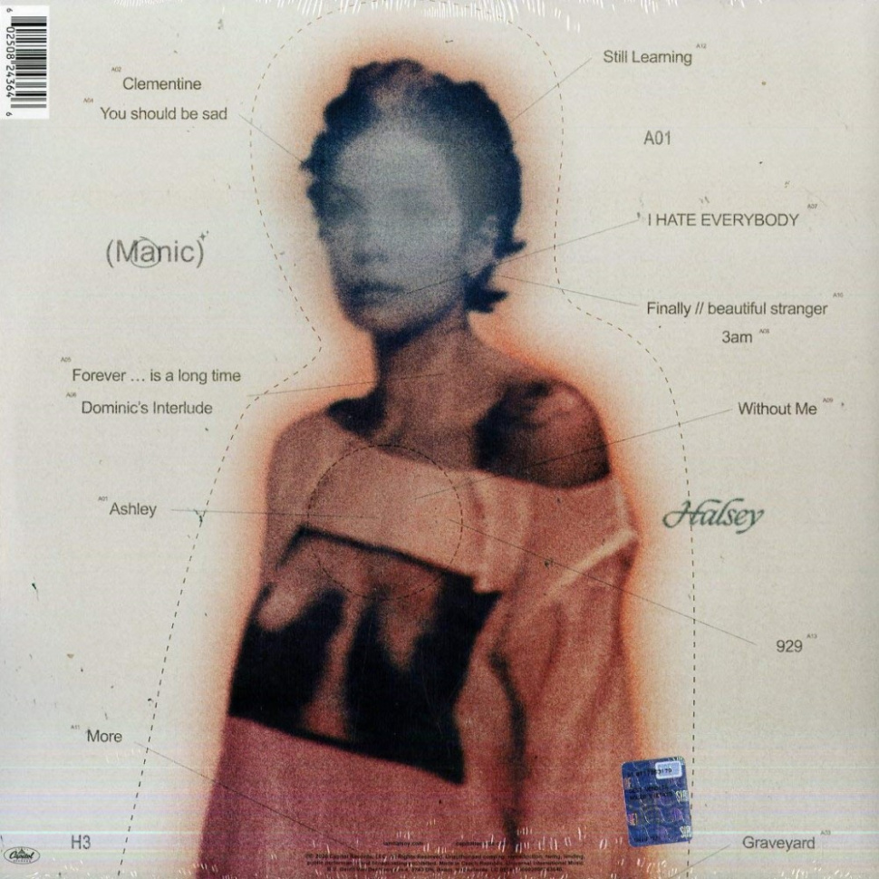 [29085] Halsey - Manic (LP | Clear Milky)