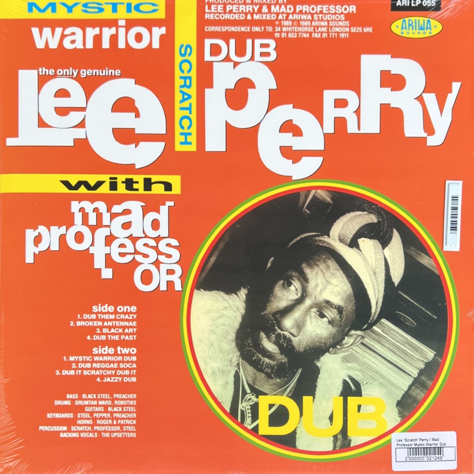 [21249] Lee 'Scratch' Perry / Mad Professor - Mystic Warrior Dub (LP)