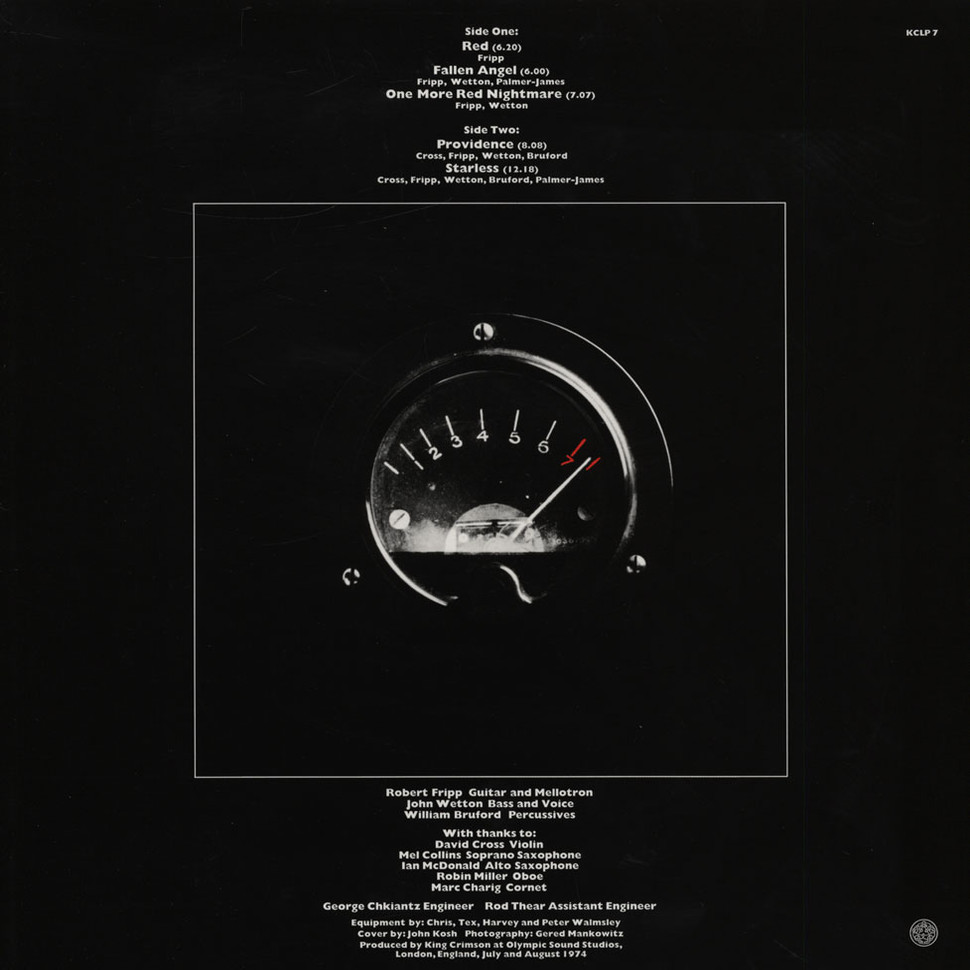 [71312] King Crimson - Red (LP)