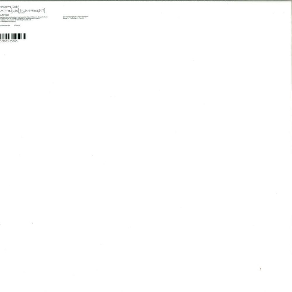 [17020] Aphex Twin - Windowlicker (12")