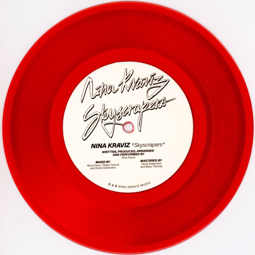 [71954] Nina Kraviz - Skyscrapers (7" Single Sided | Red Translucent)