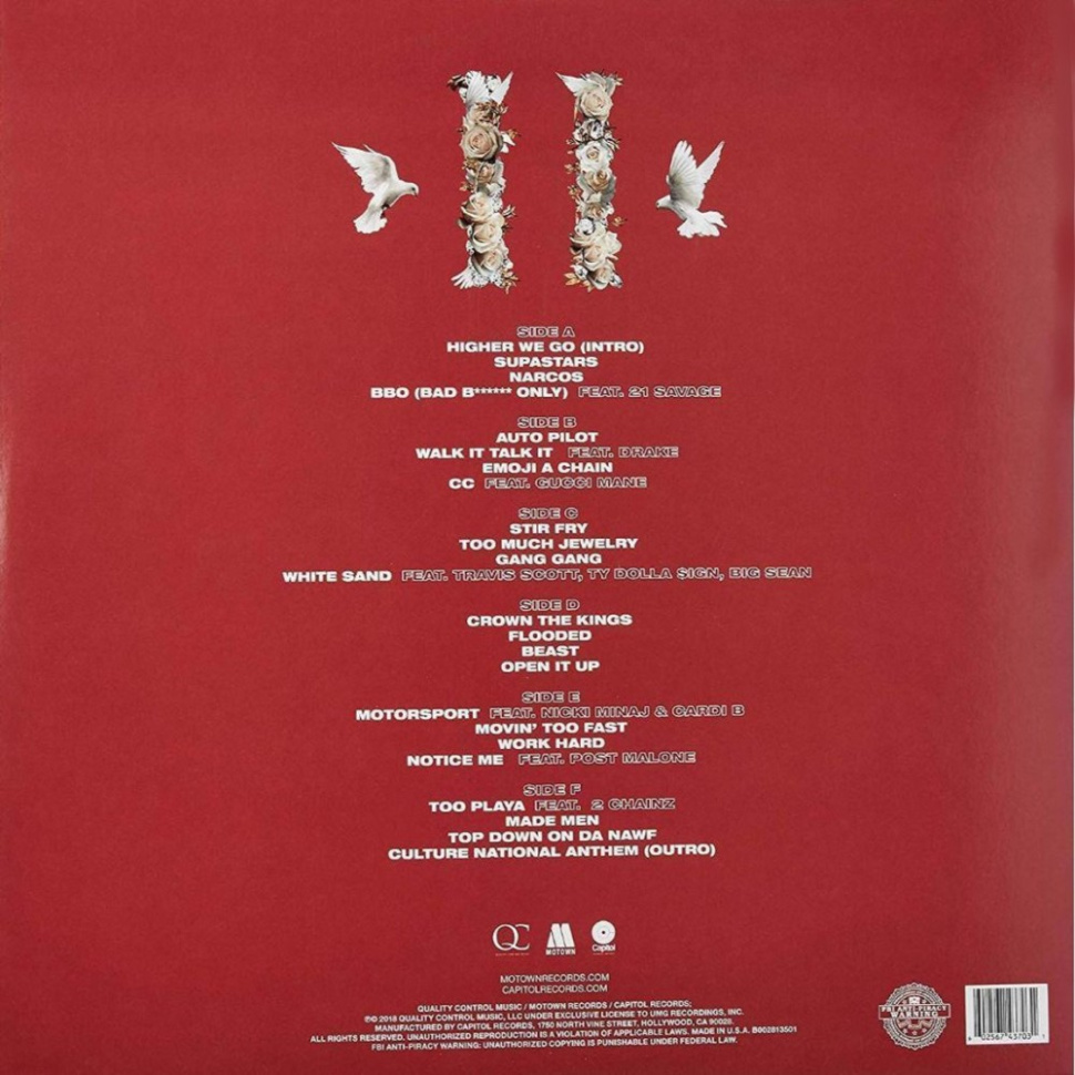 [20846] Migos - Culture II (3LP)