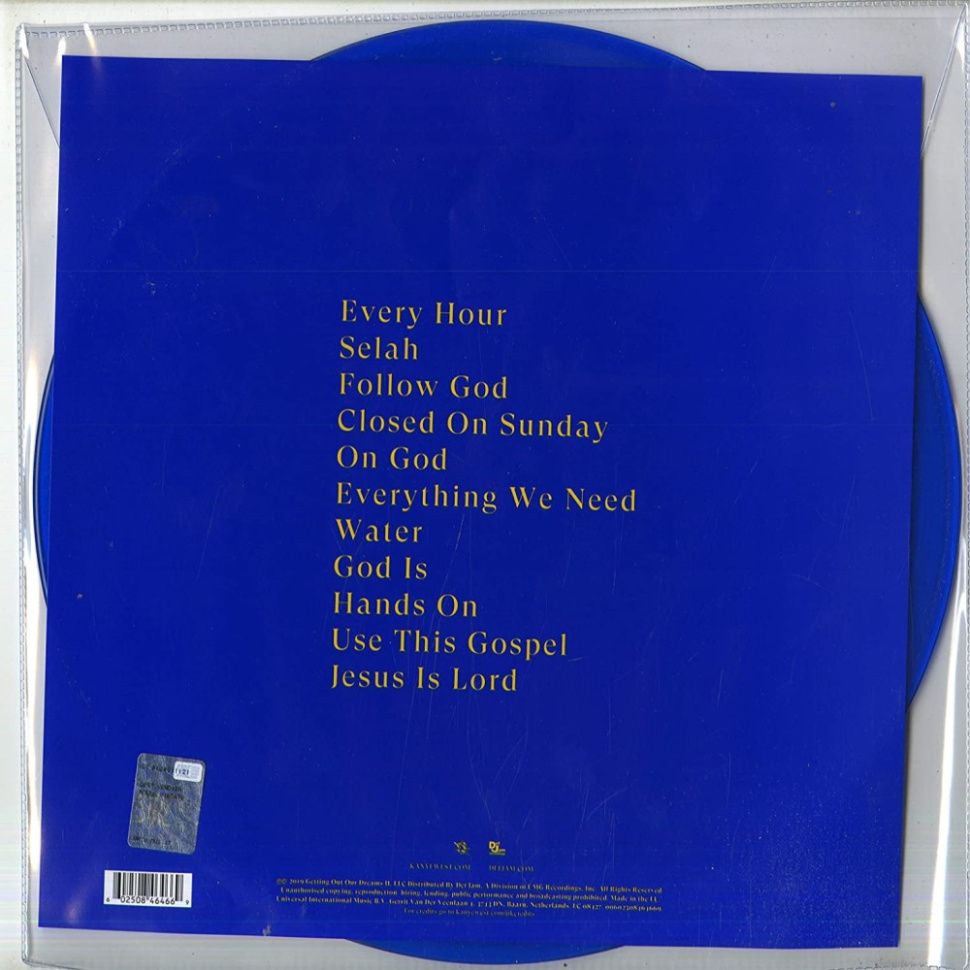 [30289] Kanye West - Jesus Is King (LP | Blue Translucent)