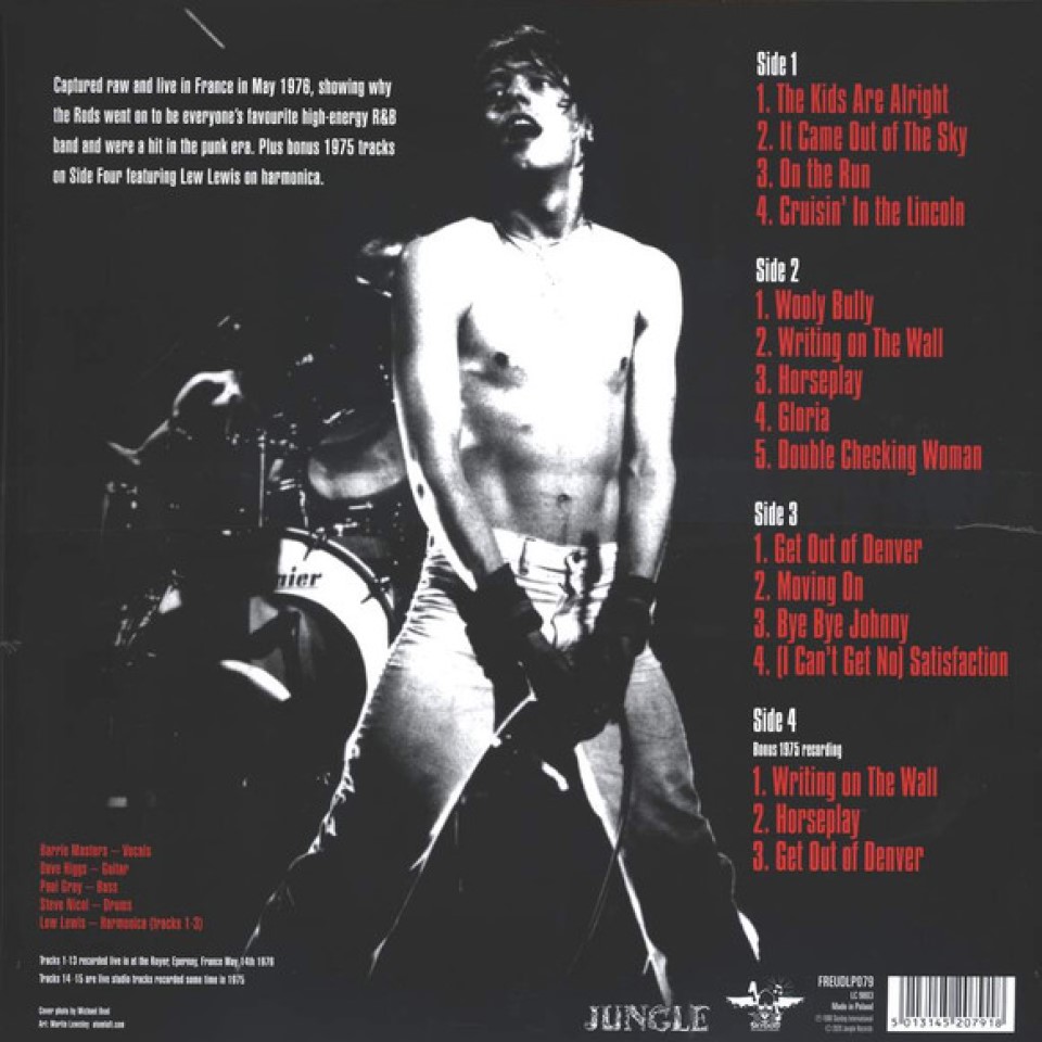 [34799] Eddie And The Hot Rods - Get Your Rocks Off (2LP | Red / Blue)