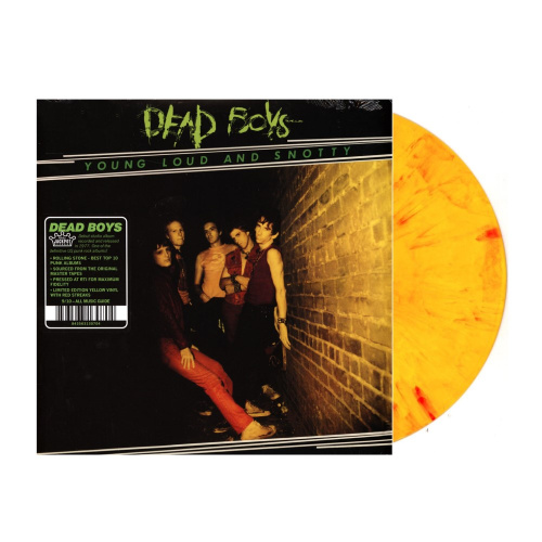 [68978] Dead Boys - Young Loud And Snotty (LP | Yellow With Red Streaks)