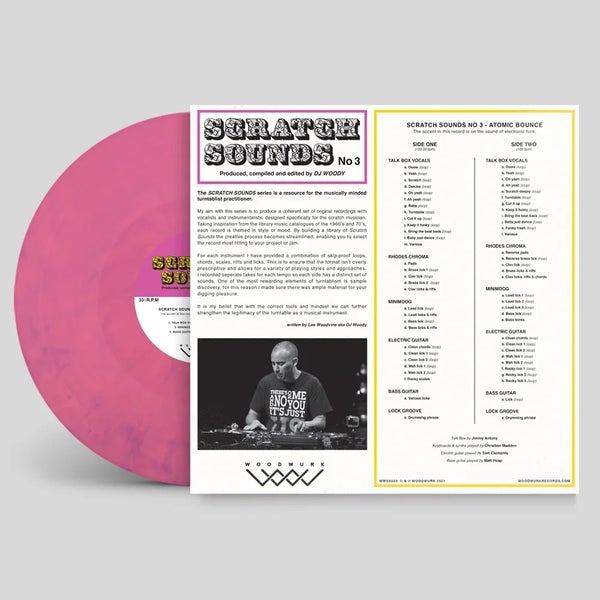 [50010] DJ Woody - Scratch Sounds No 3 - Atomic Bounce (12" | Pink)
