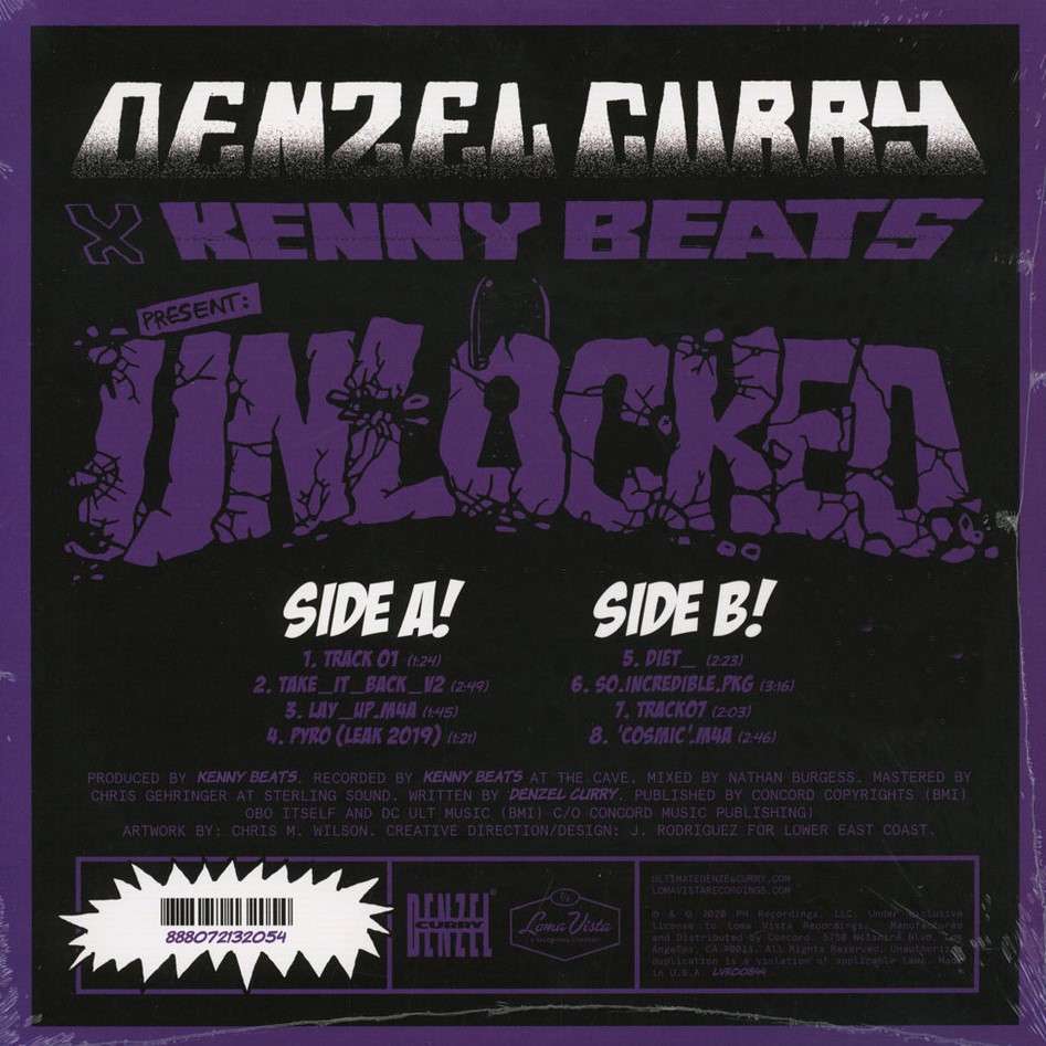 [29917] Denzel Curry & Kenny Beats - Unlocked (LP)