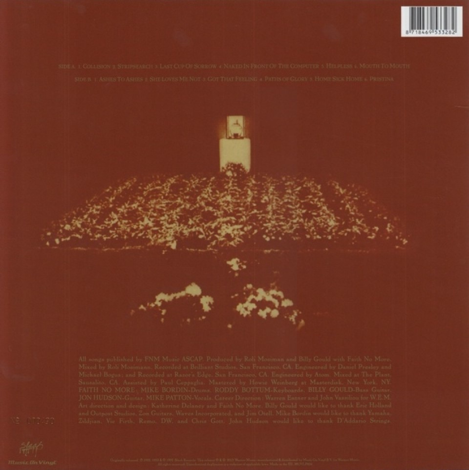[8806] Faith No More - Album Of The Year (LP)