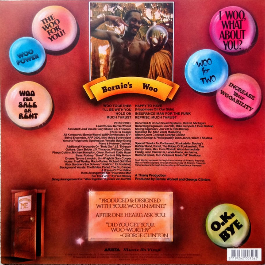 [6482] Bernie Worrell - All The Woo In The World (LP)