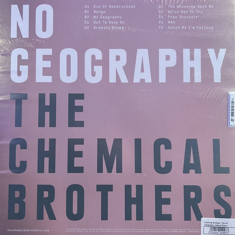 [49977] The Chemical Brothers - No Geography (3 x 12" | White)