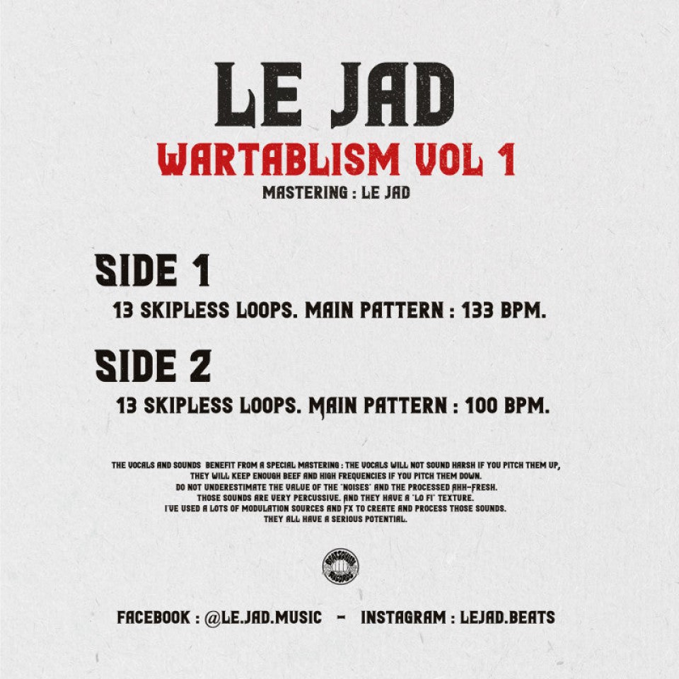 [25742] Le Jad - Wartablism (LP)