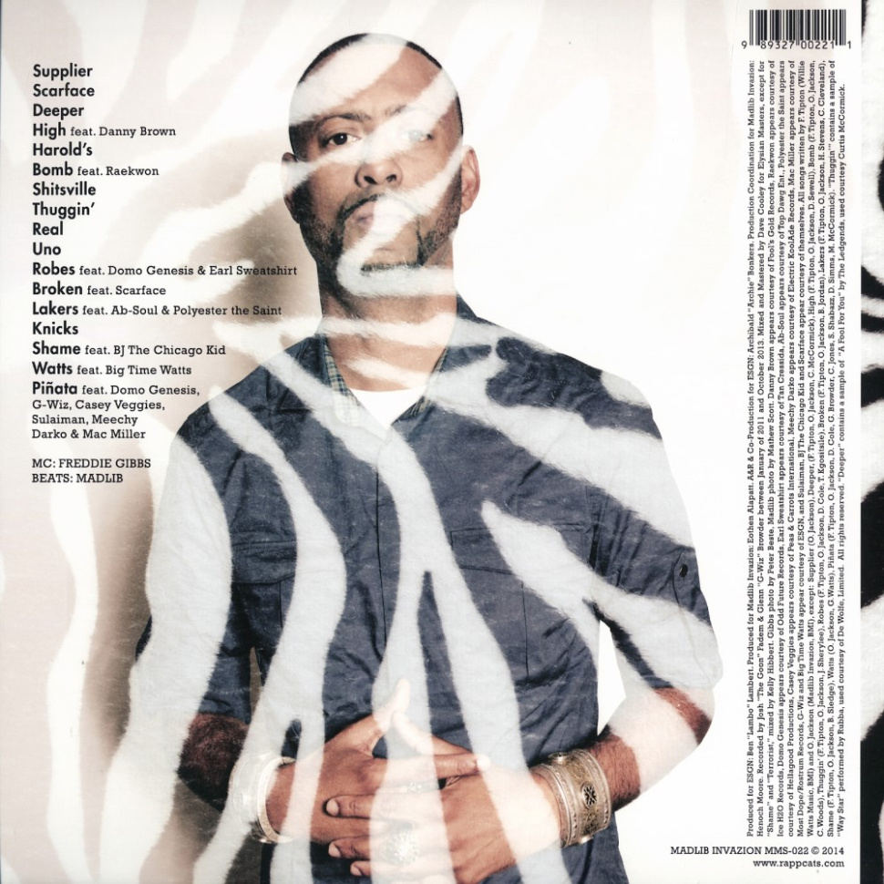 [44699] Freddie Gibbs & Madlib - Pinata (2LP)