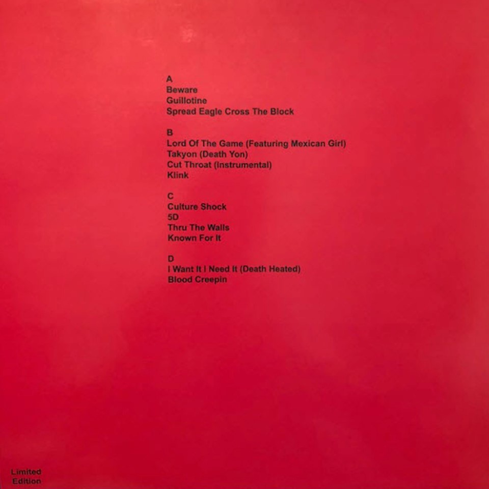[17365] Death Grips - Exmilitary (2LP | Clear)