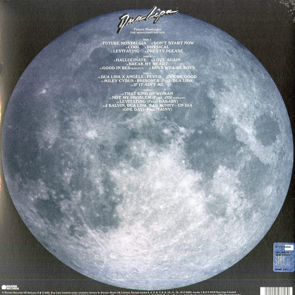 [41988] Dua Lipa - Future Nostalgia (The Moonlight Edition) (2LP)