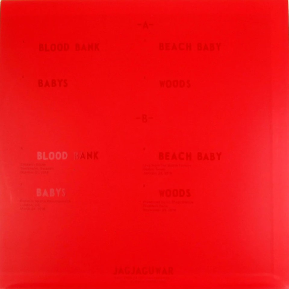 [44682] Bon Iver - Blood Bank (12" | Red Transparent)