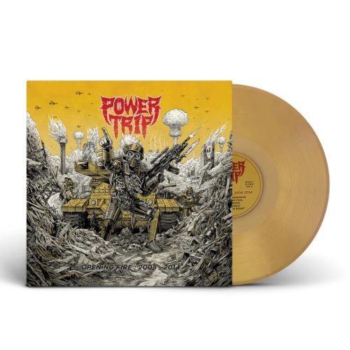 [68145] Power Trip - Opening Fire: 2008-2014 (LP | Mustard Yellow)