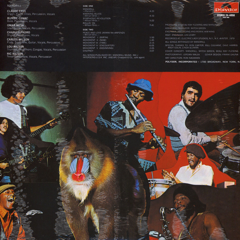 [3092] Mandrill - Mandrill (LP)