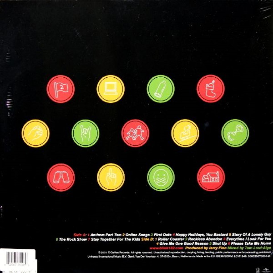 [30609] Blink-182 - Take Off Your Pants And Jacket (LP)
