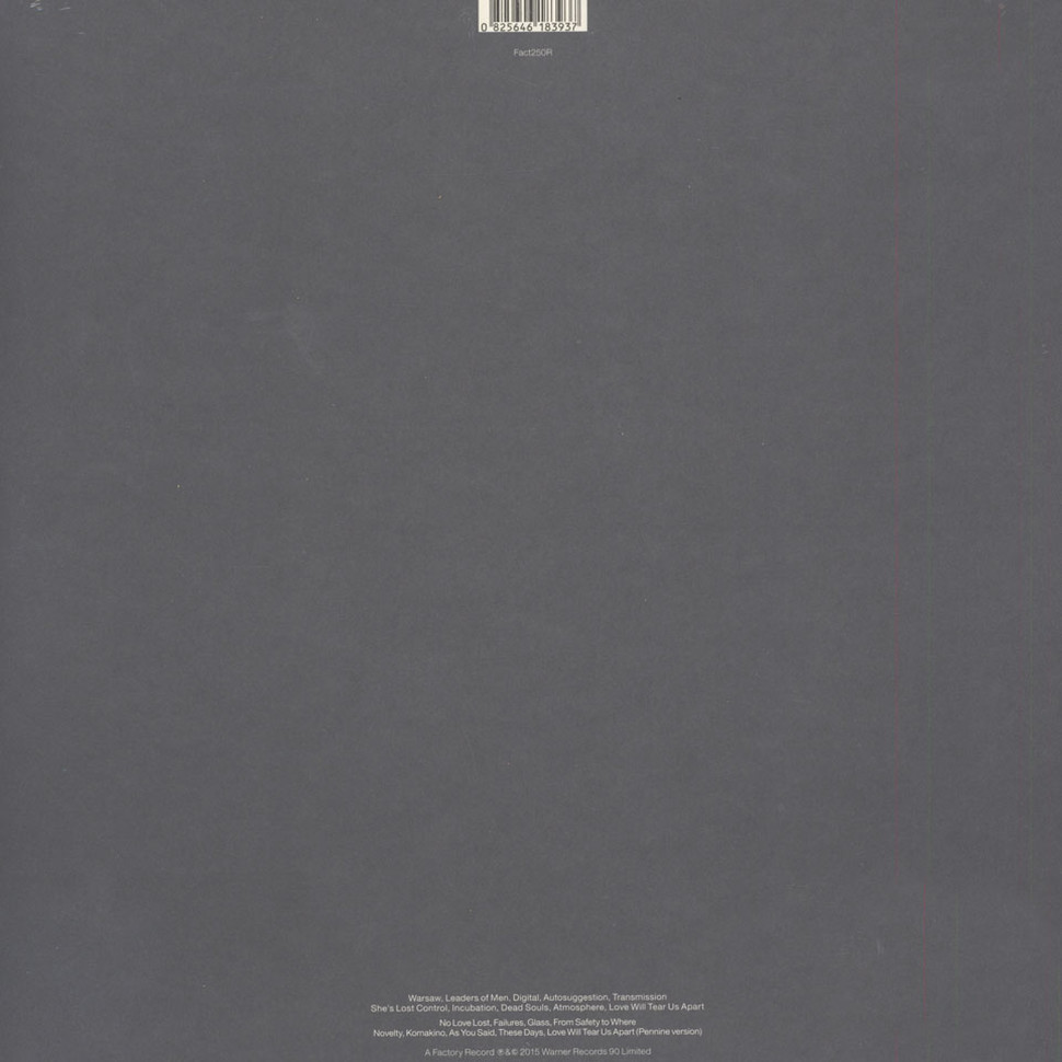 [10083] Joy Division - Substance (2LP)