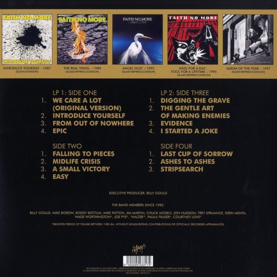 [41858] Faith No More - Who Cares A Lot? The Greatest Hits (2LP | Gold)