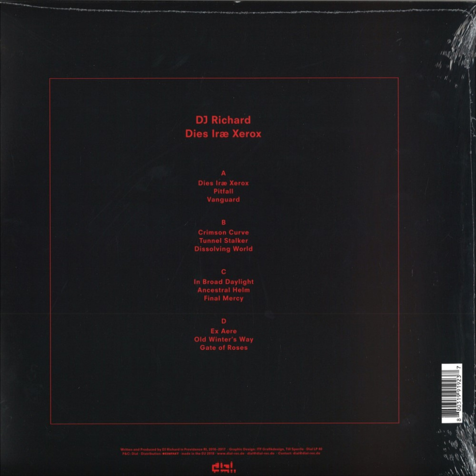 [23199] Dj Richard - Dies Irae Xerox (2LP)