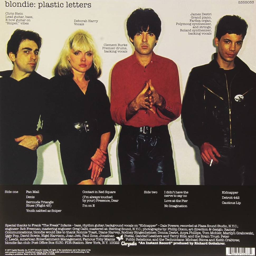 [6758] Blondie - Plastic Letters (LP)