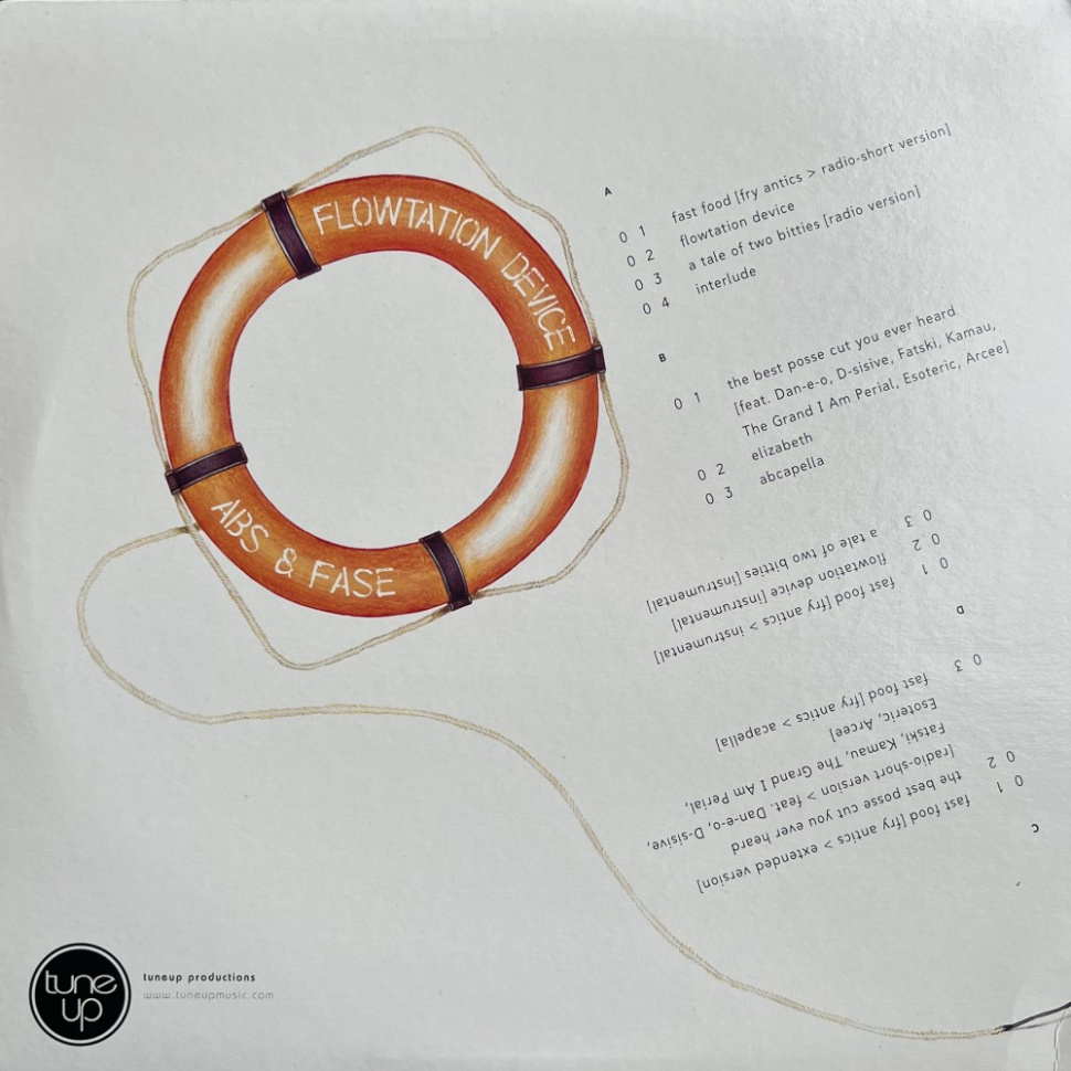 [5836] Abdominal and Dj Fase - Flowtation Device (2 x 12")