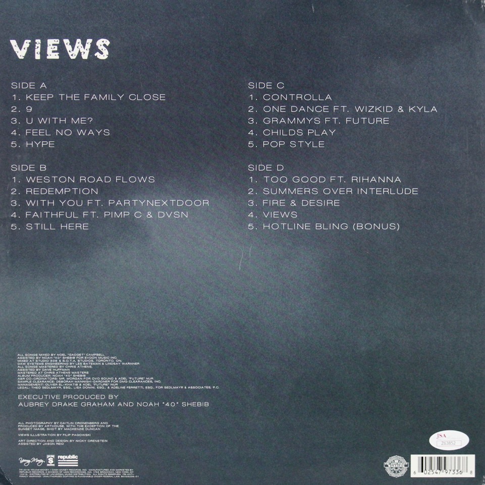 [1661] Drake - Views (2LP)
