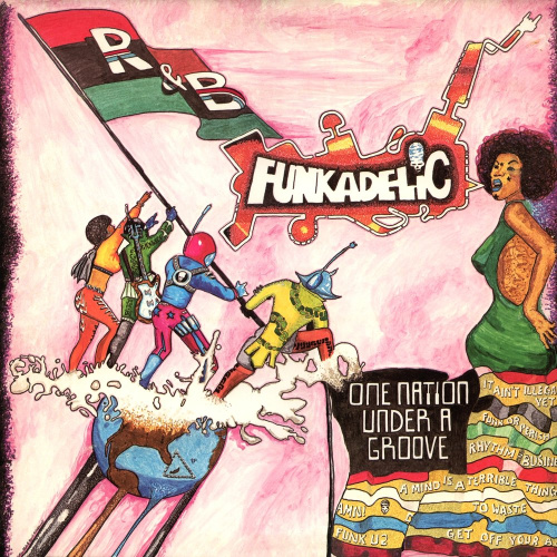 [1951] Funkadelic - One Nation Under a Groove (LP + 7'')