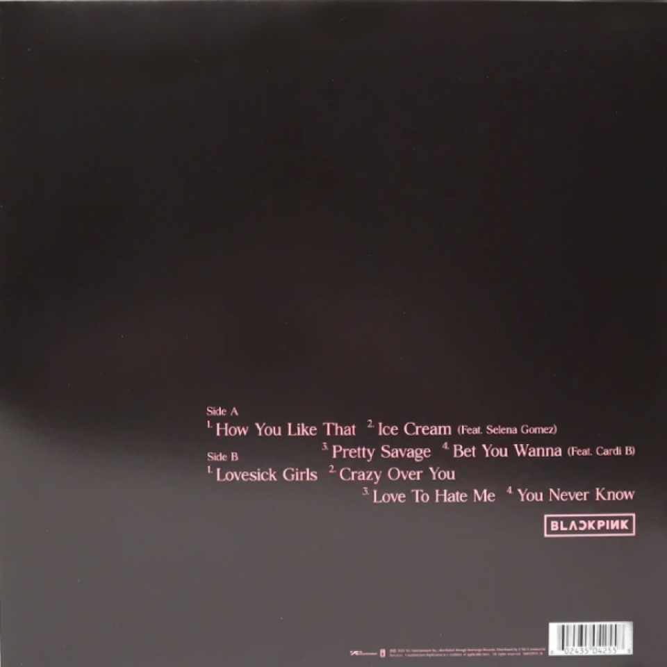[37820] BLACKPINK - The Album (LP | Pink Opaque)