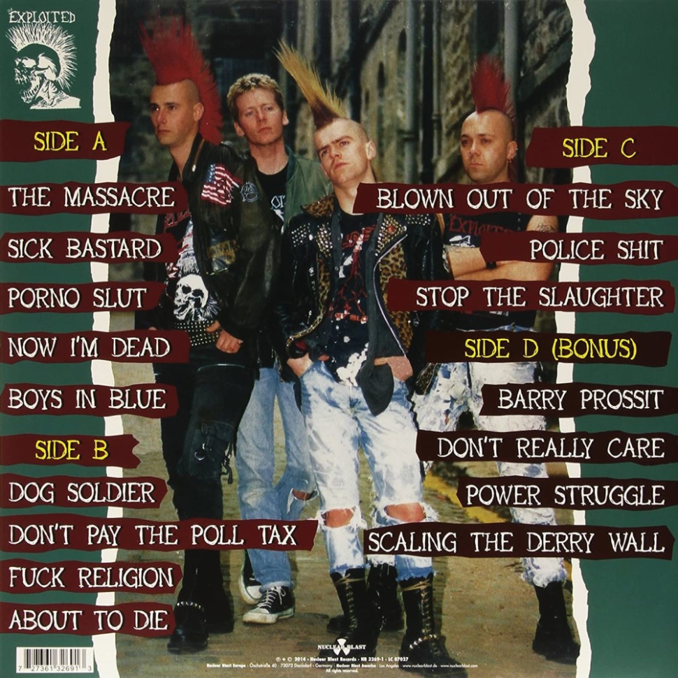 [16818] The Exploited - The Massacre (2LP)