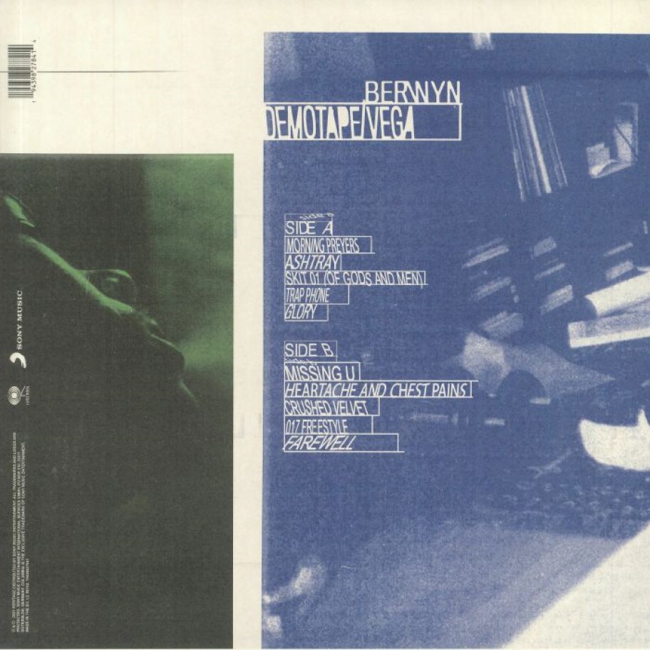 [49298] Berwyn - Demotape / Vega (Clear Blue Transparent) (LP | Clear Blue Transparent)