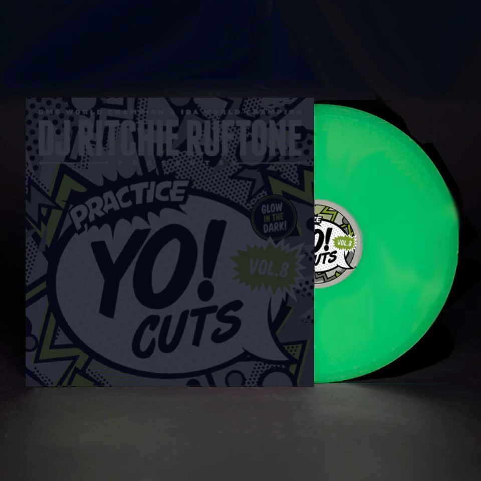 [34072] DJ Ritchie Ruftone - Practice YO! Cuts Vol.8 (12" | Glow in the Dark)