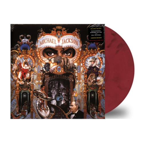 [54582] Michael Jackson - Dangerous (2LP | Red & Black Swirl)