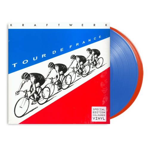 [10373] Kraftwerk - Tour De France (2LP | Blue Translucen, Red Translucent)