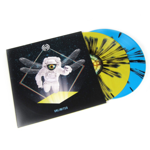 [268] Bassnectar - Unlimited (2LP | Yellow w/ Black Splatter, Light Blue w/ Black Splatter)