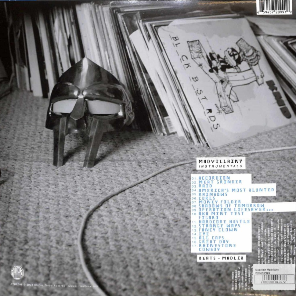 [47072] Madvillain - Madvillainy Instrumentals (2LP)