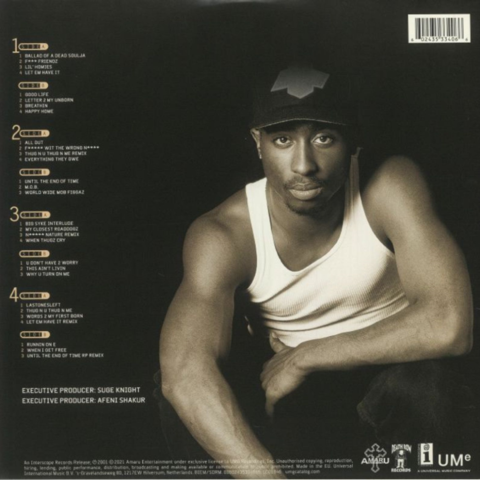 [49601] 2Pac - Until The End Of Time (4LP)