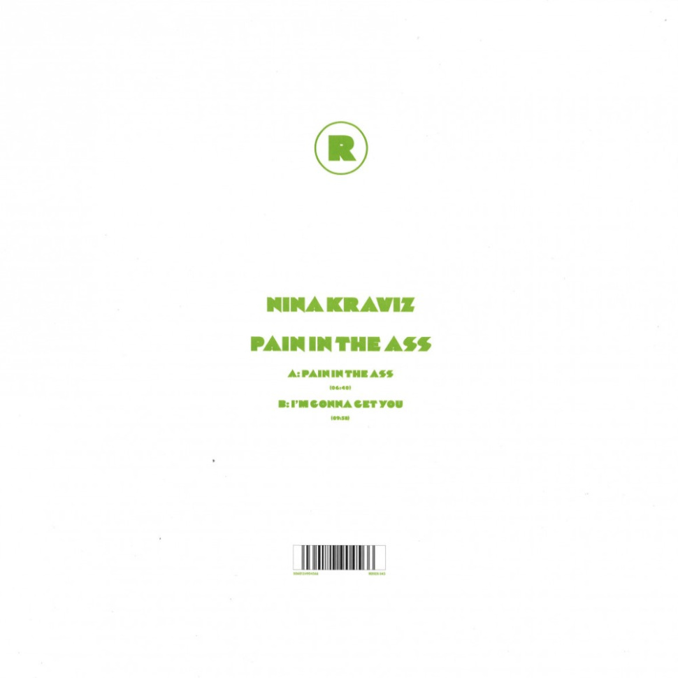 [68107] Nina Kraviz - Pain In The Ass (12" | White)