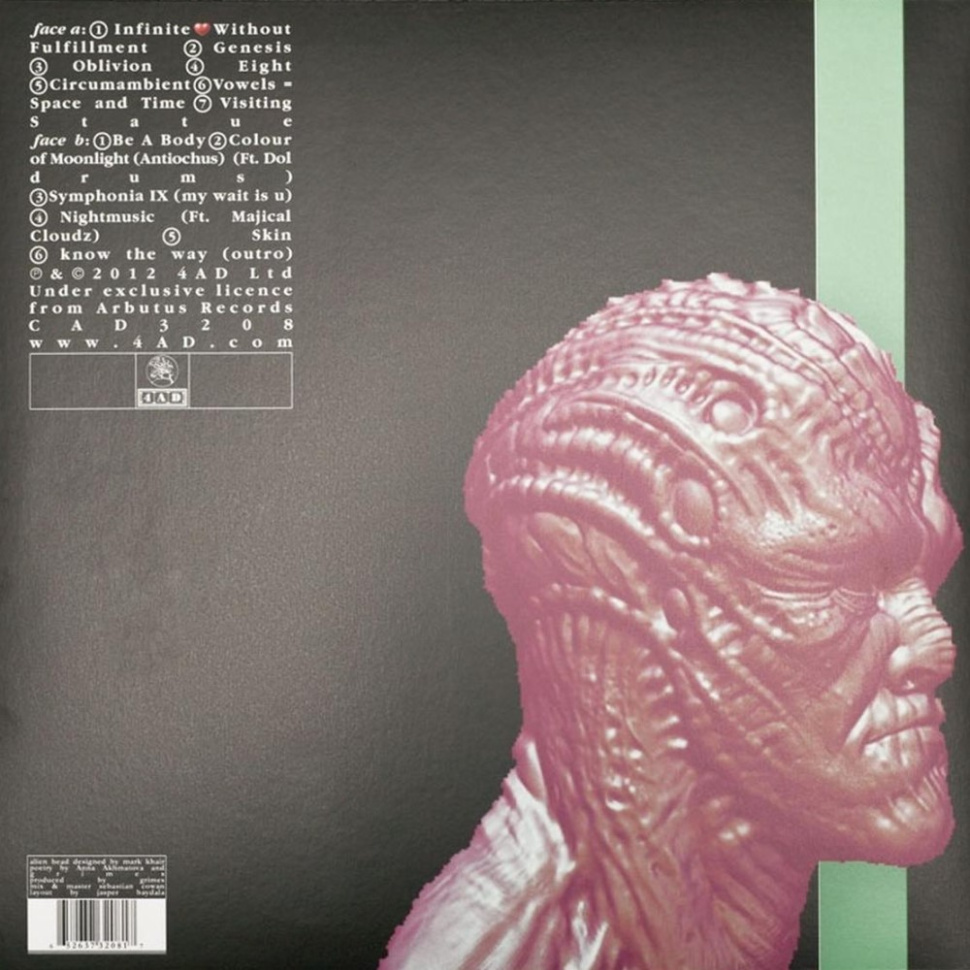 [9261] Grimes - Visions (LP)