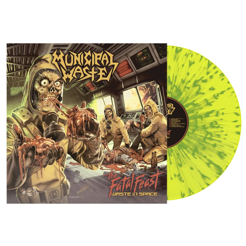 [38988] Municipal Waste - The Fatal Feast (Waste In Space) (LP | YELLOW WITH GREEN/BLACK-LIMITED EDITION)