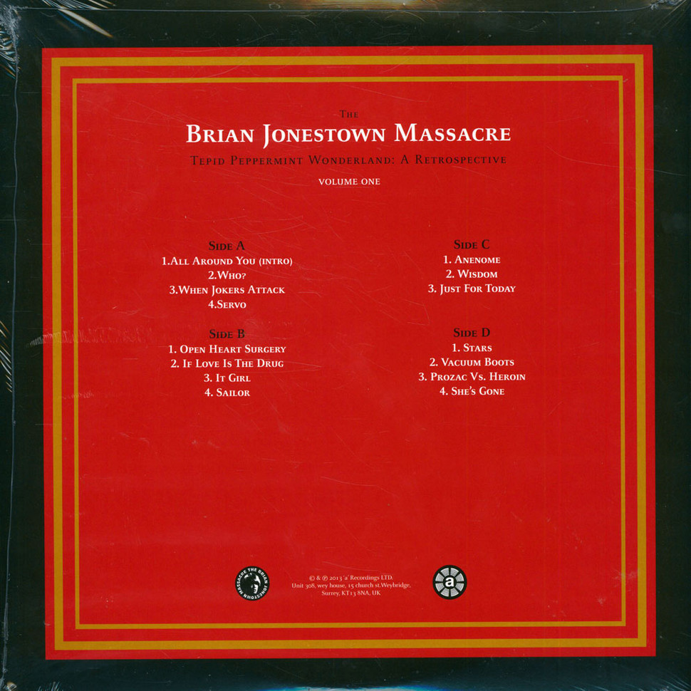 [68695] The Brian Jonestown Massacre - Tepid Peppermint Wonderland: A Retrospective (Volume One) (2LP)
